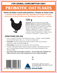 Allfarm Probiotic Oat Flakes Instructions